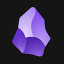 Obsidian (本地双链知识图谱) logo